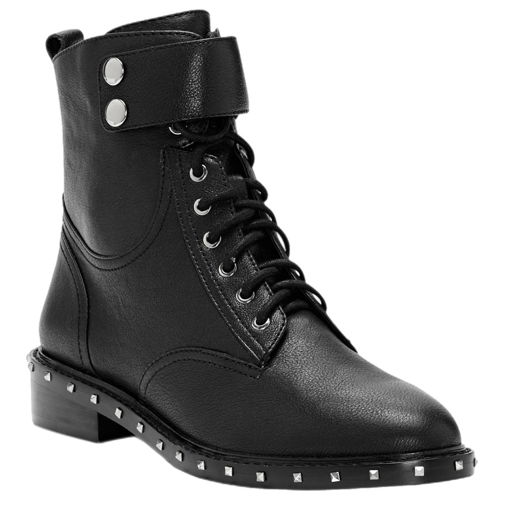 Vince Camuto Talorini Lace-Up Combat Booties